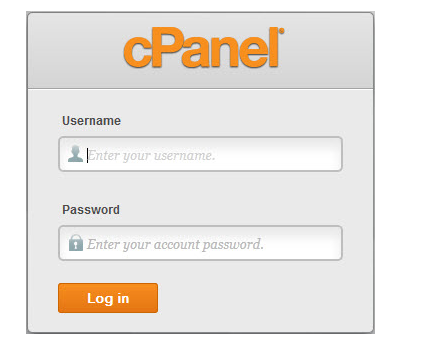 cPanel login to enter in cPanel portal